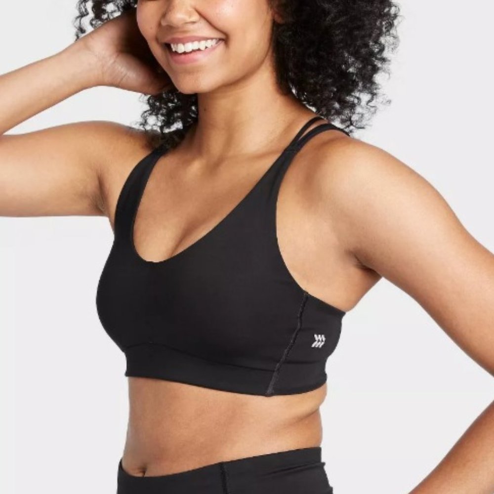 All In Motion Black Sport Bra Size M